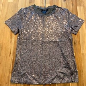 DKNY sequin shirt